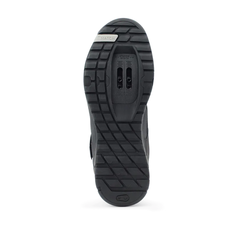 Crankbrothers Shoes Mallet E Speedlace Black / Silver - Black outsole
