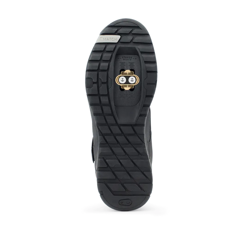 Crankbrothers Shoes Mallet E Speedlace Black / Silver - Black outsole