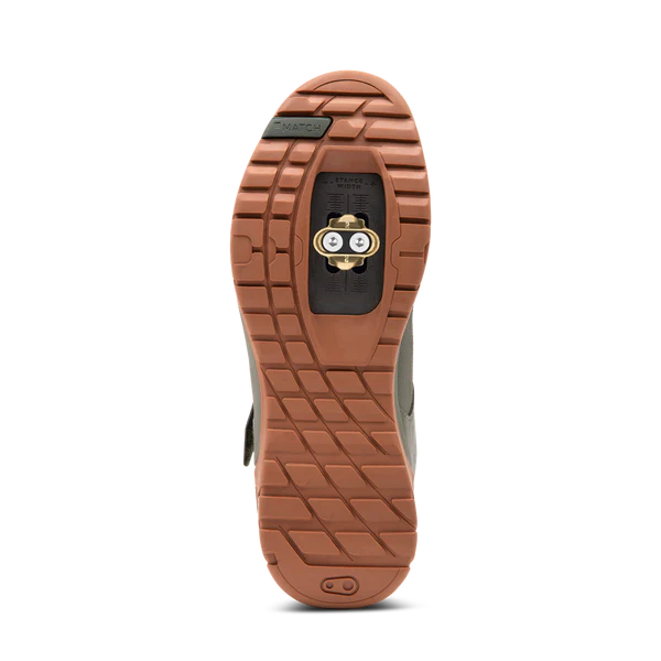 Crankbrothers Shoes Mallet E Speedlace Camo Black Gum outsole