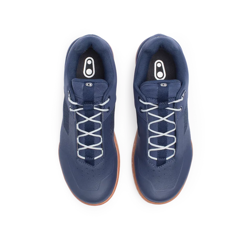 Crankbrothers Shoes Mallet Lace Navy / Silver - Gum outsole