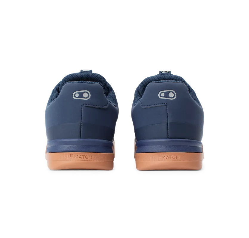 Crankbrothers Shoes Mallet Lace Navy / Silver - Gum outsole