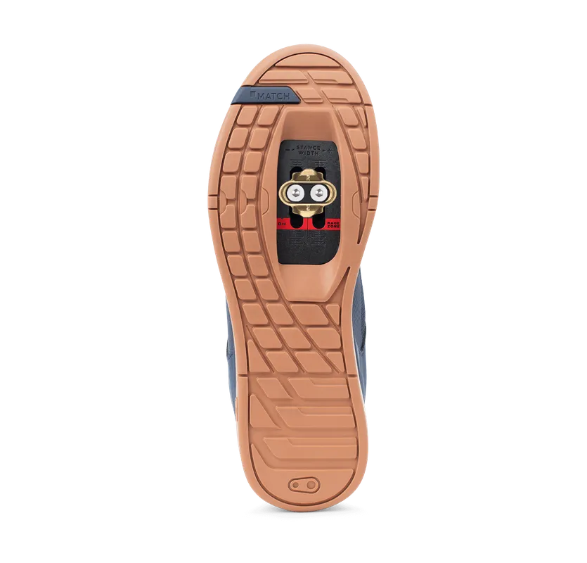Crankbrothers Shoes Mallet Lace Navy / Silver - Gum outsole
