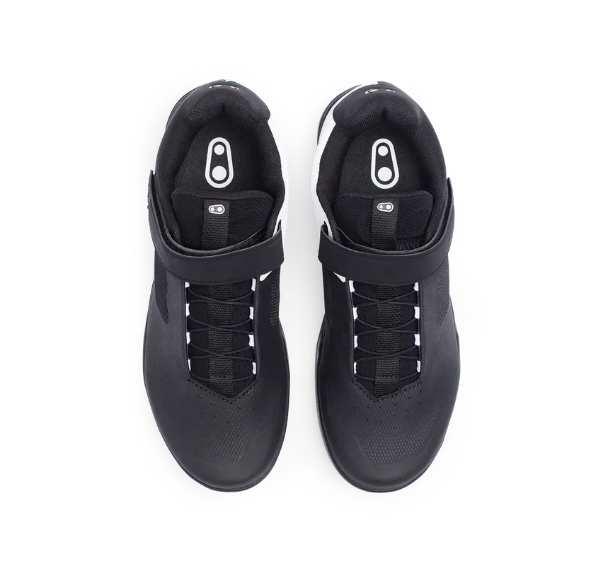 Crankbrothers Shoes Mallet Speedlace Black / White Black outsole