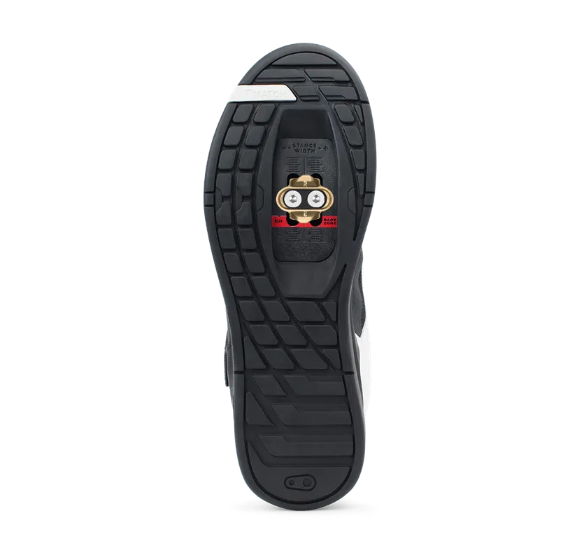 Crankbrothers Shoes Mallet Speedlace Black / White Black outsole