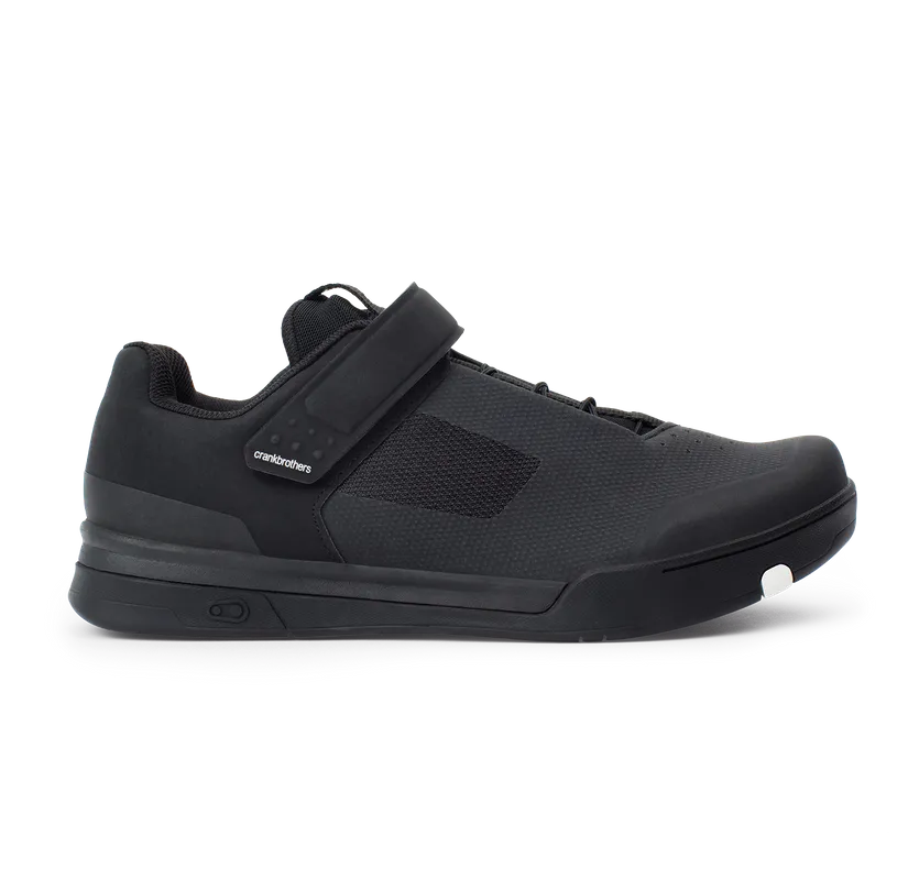 Crankbrothers Shoes Mallet Speedlace Black / White Black outsole