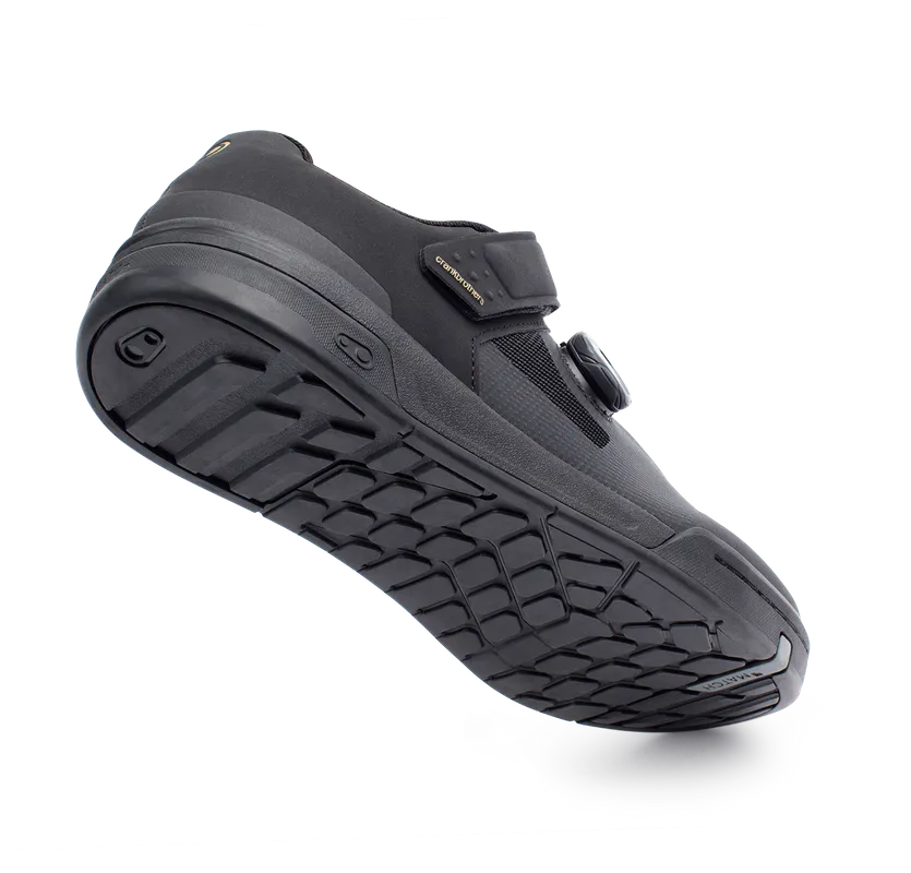 Crankbrothers Shoes Stamp Boa Black / Gold - Black outsole