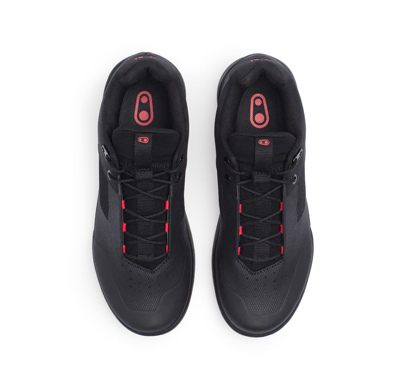 Crankbrothers Shoes Stamp Lace Black / Red - Black outsole