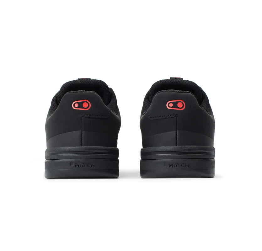 Crankbrothers Shoes Stamp Lace Black / Red - Black outsole