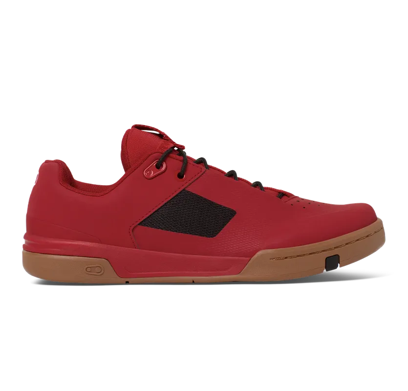 Crankbrothers Shoes Stamp Lace Pump For Peace Red / Black - Gum outsole