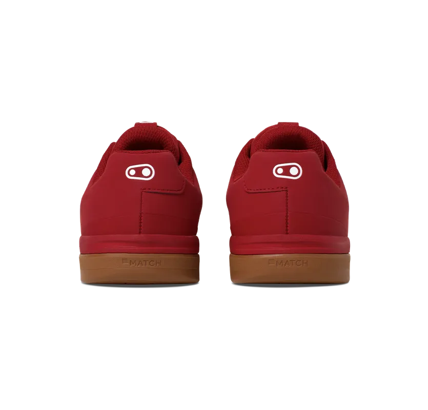 Crankbrothers Shoes Stamp Lace Pump For Peace Red / Black - Gum outsole