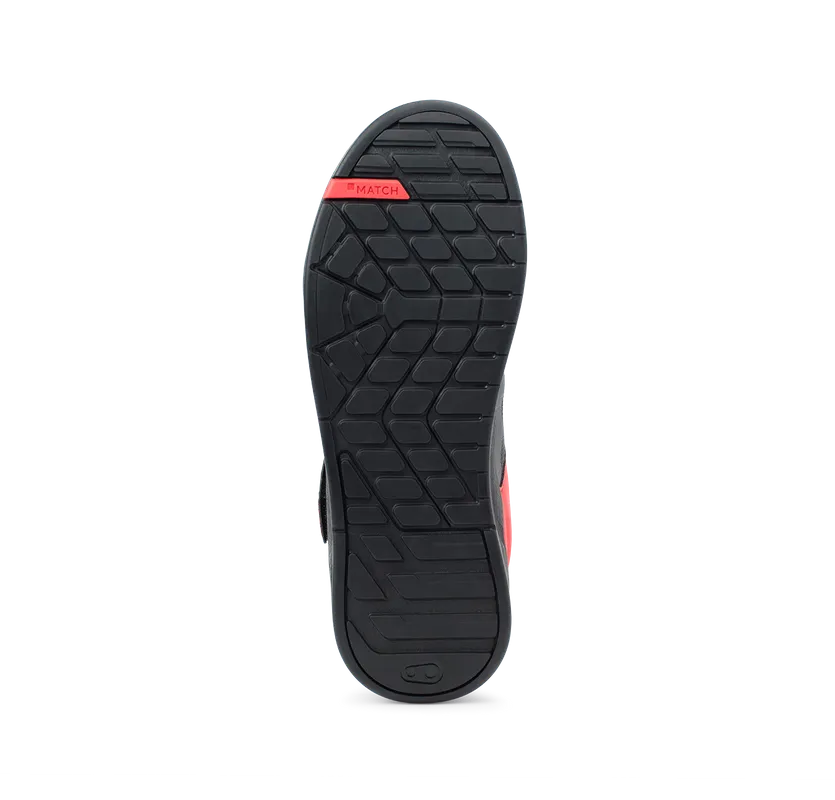 Crankbrothers Shoes Stamp Speedlace Grey / Red - Black outsole