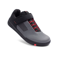 Crankbrothers Shoes Stamp Speedlace Grey / Red - Black outsole