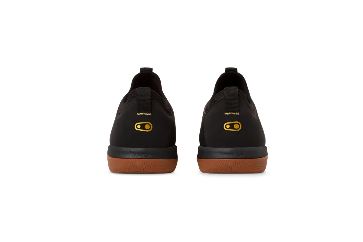 Crankbrothers Shoes Stamp Street Black / Gold - Gum outsole Fabio Wibmer