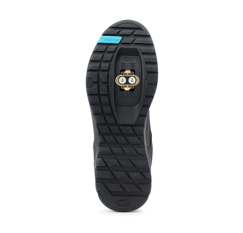 Crankbrothers Shoes Mallet E Lace Black / Blue - Black outsole