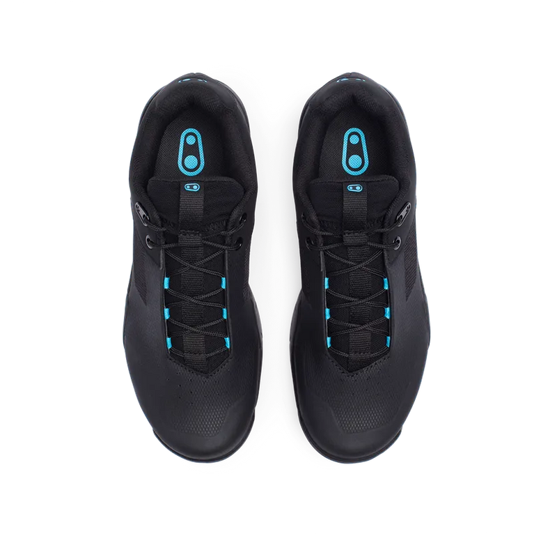 Crankbrothers Shoes Mallet E Lace Black / Blue - Black outsole