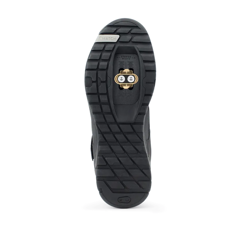 Crankbrothers Shoes Mallet E Speedlace Black / Silver - Black outsole