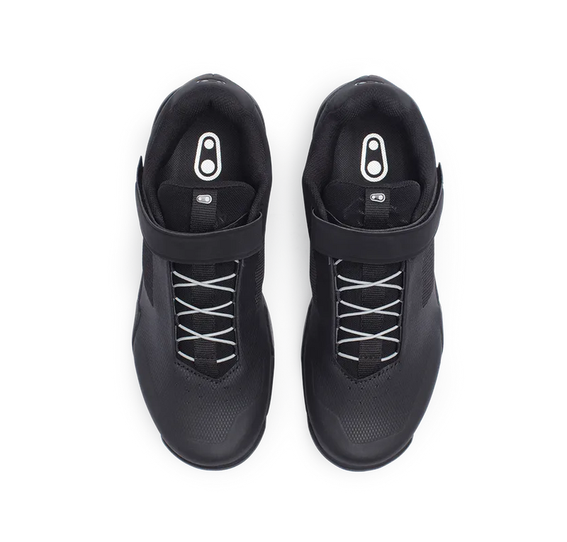 Crankbrothers Shoes Mallet E Speedlace Black / Silver - Black outsole