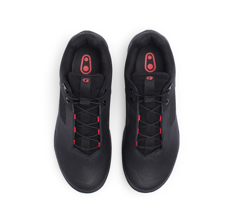 Crankbrothers Shoes Mallet Lace Black / Red - Black outsole