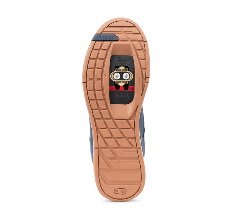 Crankbrothers Shoes Mallet Lace Navy / Silver - Gum outsole