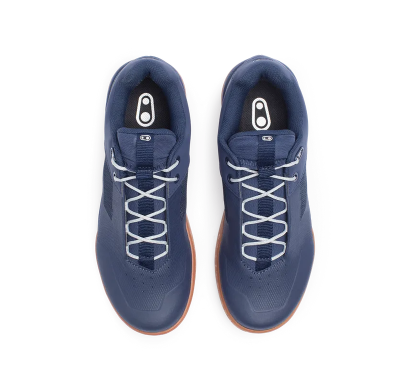 Crankbrothers Shoes Mallet Lace Navy / Silver - Gum outsole