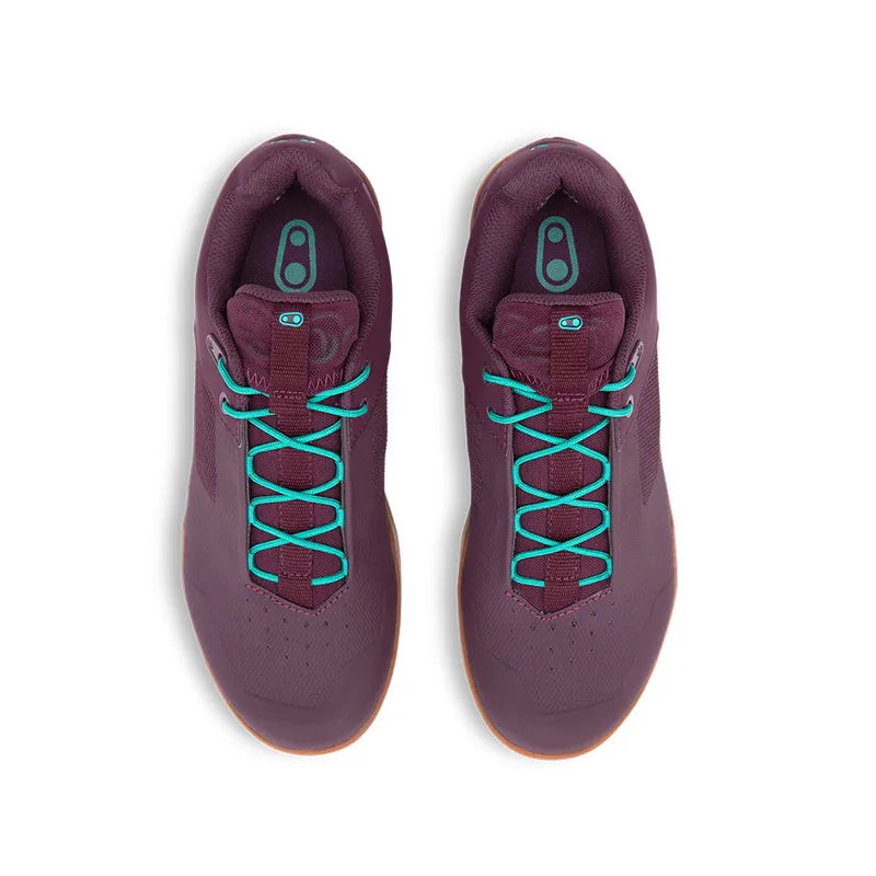 Crankbrothers Shoes Mallet Lace Purple / Teal Blue - Gum outsole