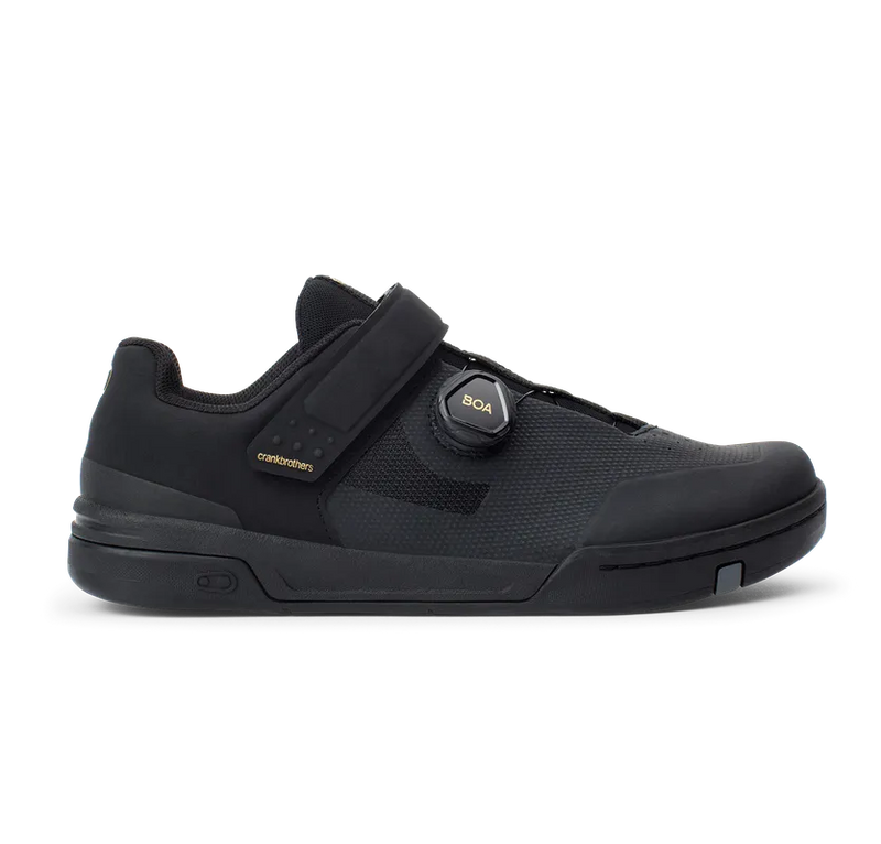 Crankbrothers Shoes Stamp Boa Black / Gold - Black outsole