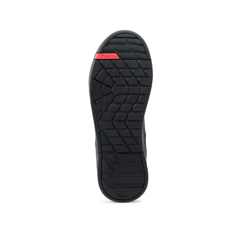 Crankbrothers Shoes Stamp Lace Black / Red - Black outsole