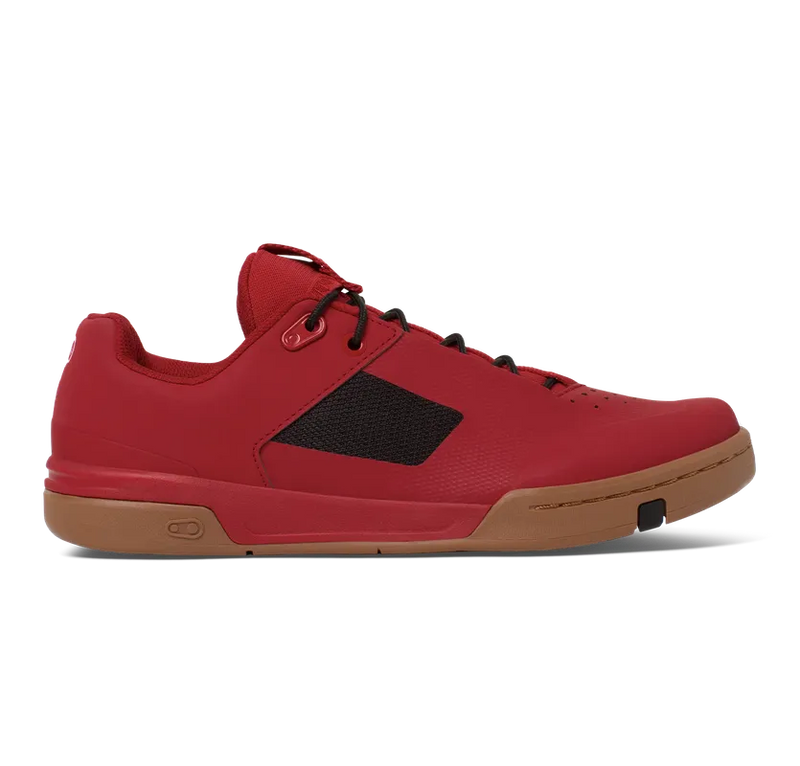 Crankbrothers Shoes Stamp Lace Pump For Peace Red / Black - Gum outsole