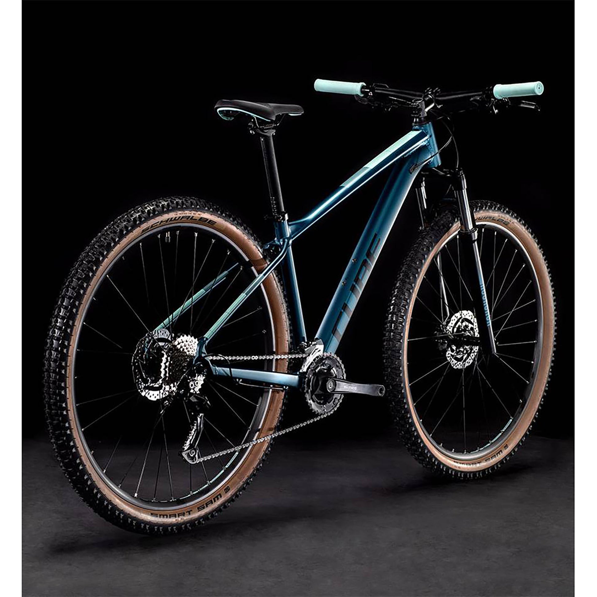 Cube Access WS Pro Women's Hardtail Mountain Bike Metal Petrol 'n' Mint