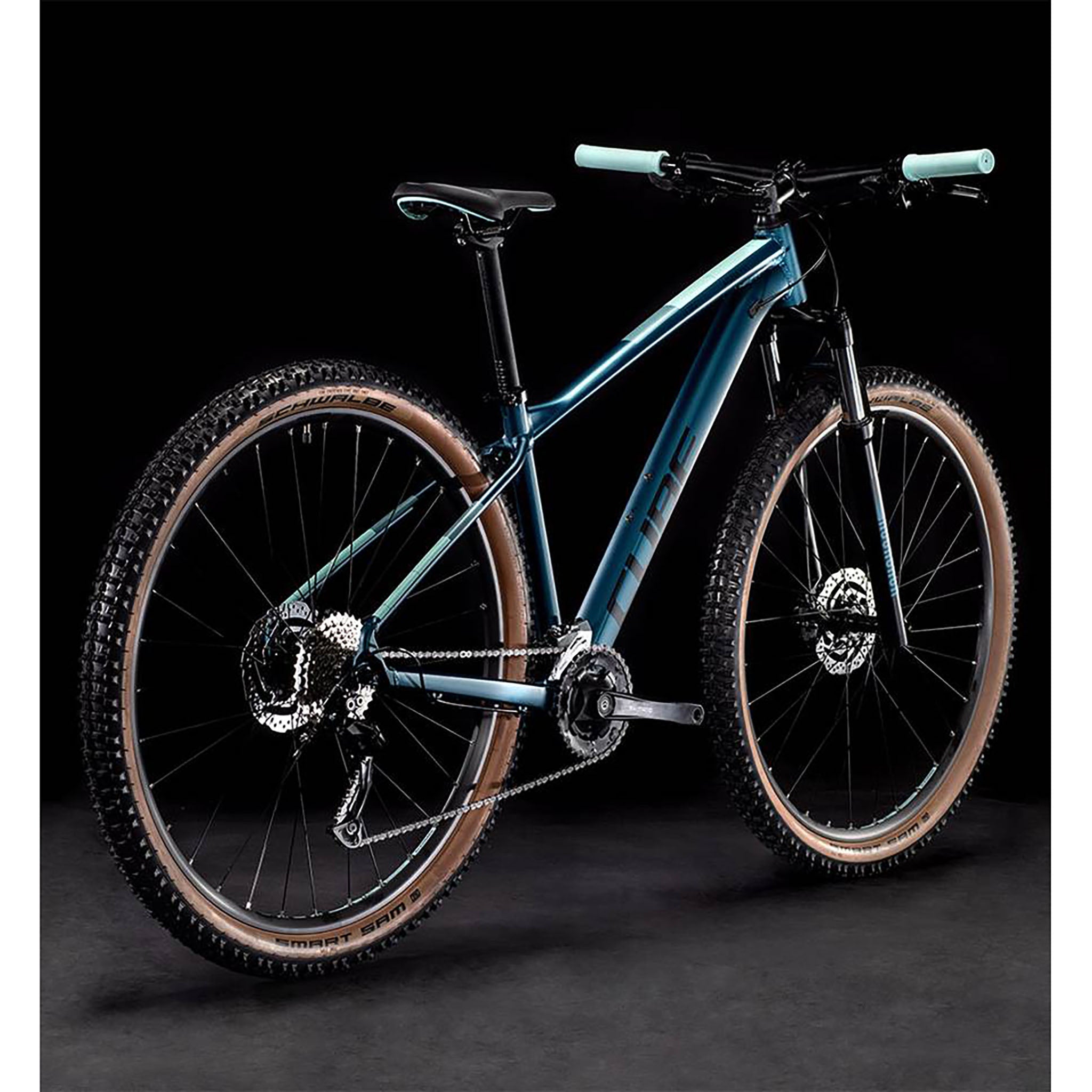 Cube Access WS Pro Women's Hardtail Mountain Bike Metal Petrol 'n' Mint