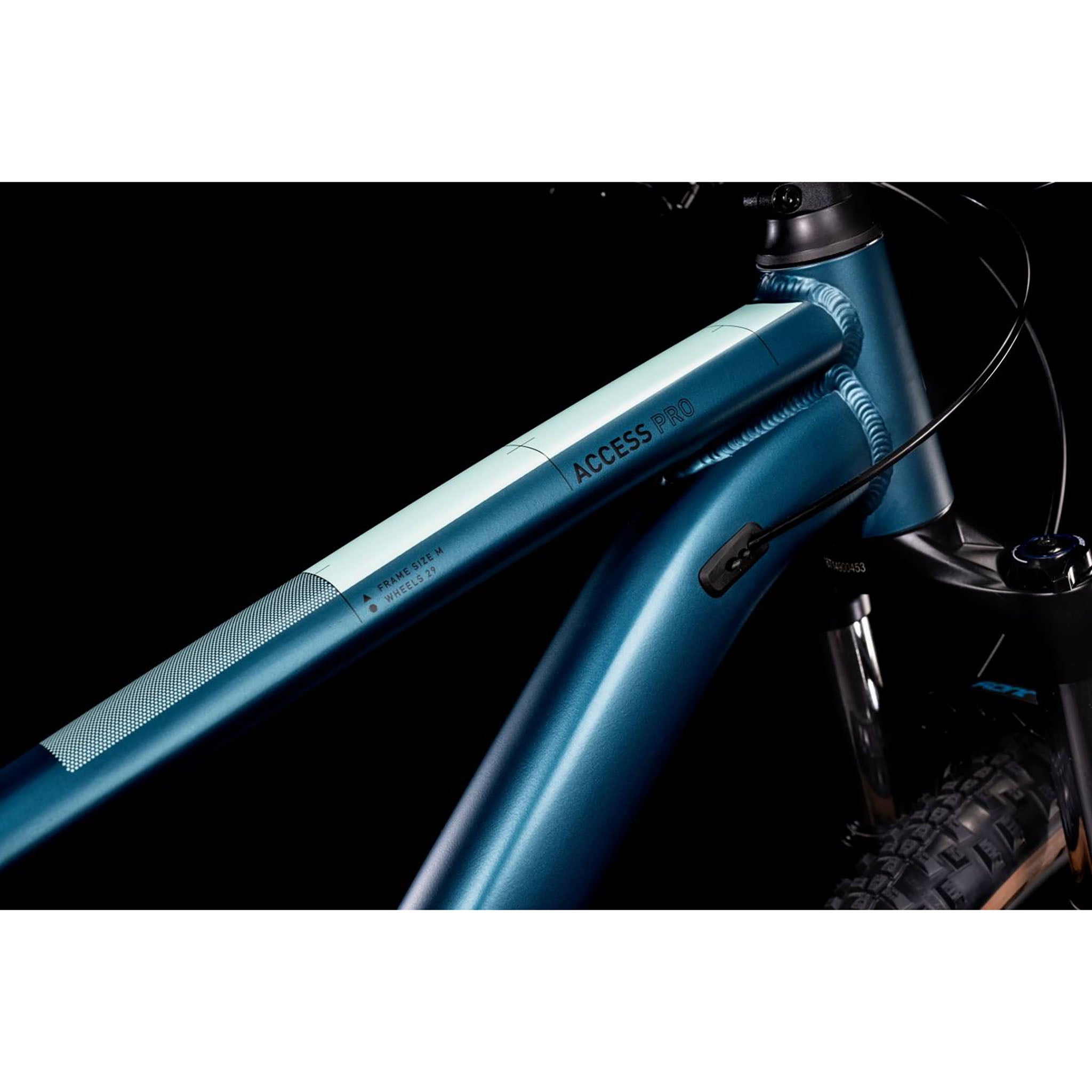 Cube Access WS Pro Women's Hardtail Mountain Bike Metal Petrol 'n' Mint