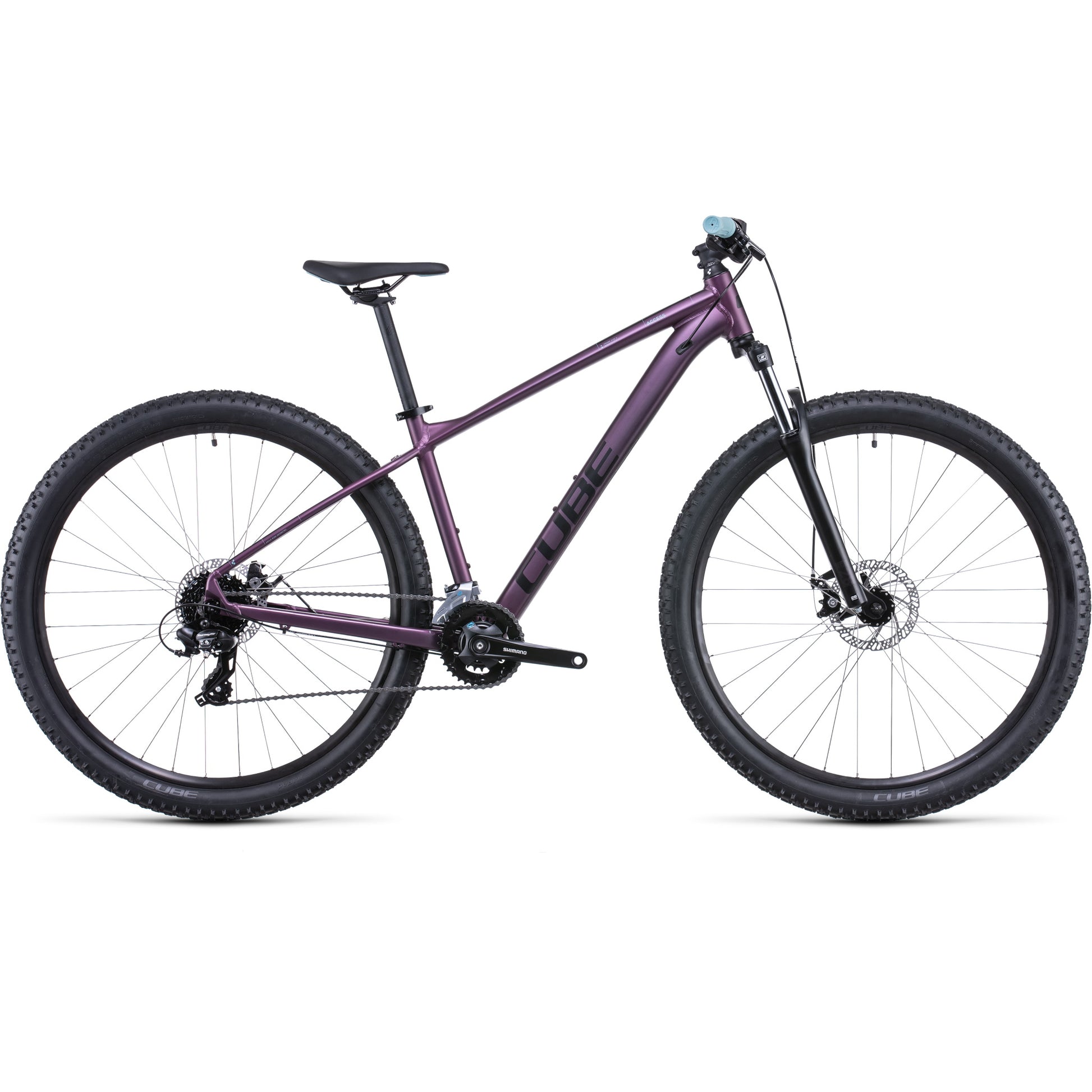 Cube Access Women's Hardtail Mountain Bike Deep Violet 'n' Purple –