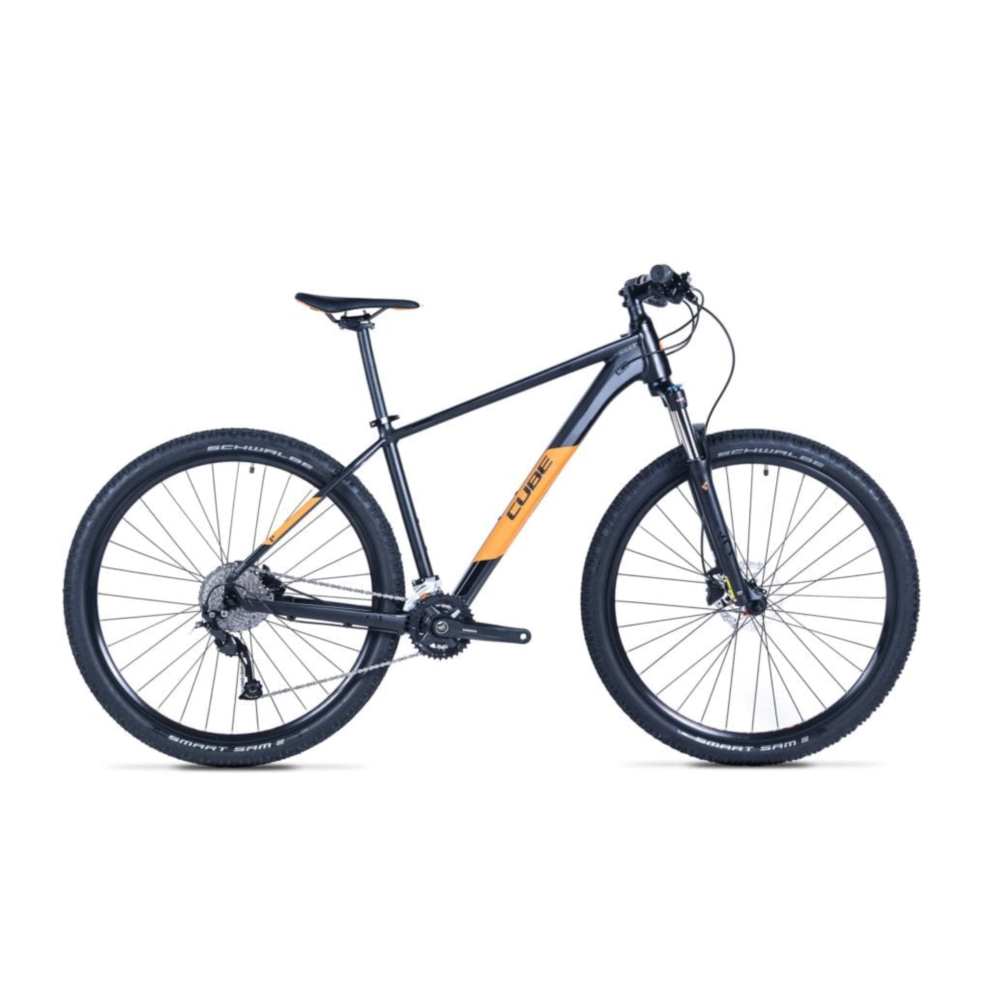 fahrrad cube aim sl Cube Aim SL Hardtail Mountain Bike Black 'n' Orange – 99bikes.co.nz