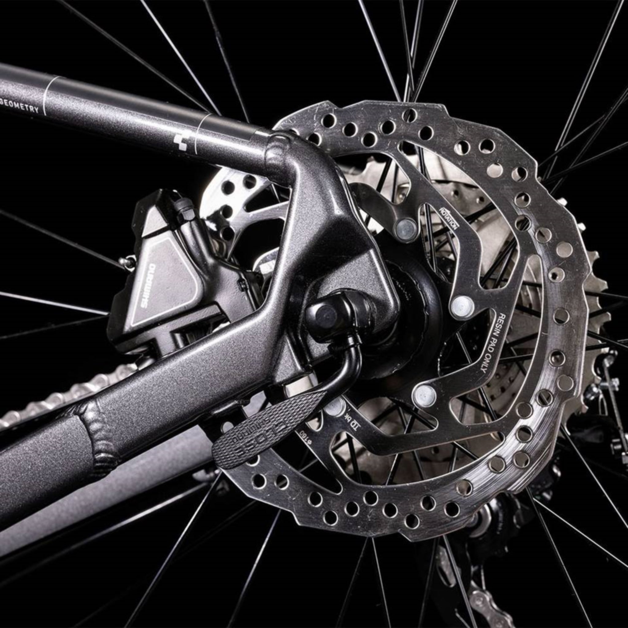 Cube Aim SL Hardtail Mountain Bike Graphite 'n' Metal