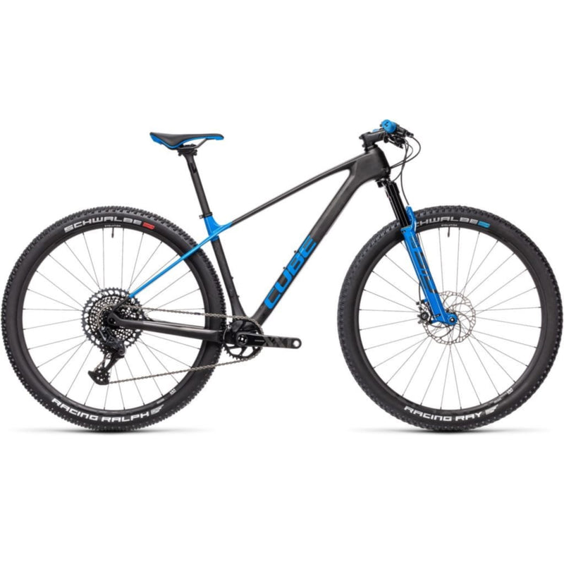 Cube Elite C:68X Race Cross-Country Race Bike Carbon 'n' Blue