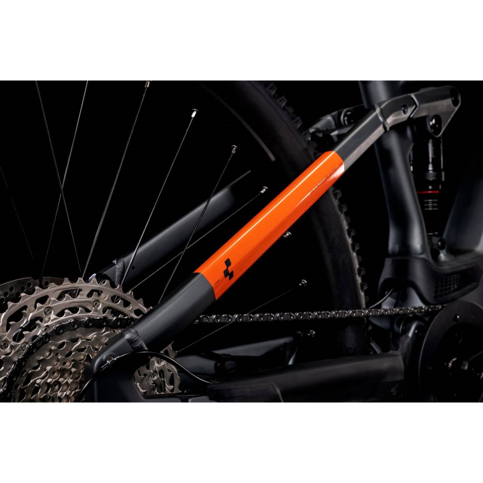 cube stereo hybrid 120 pro 750 flashgrey ́n ́orange Cube Stereo Hybrid 120 Pro Electric Bike 625Wh Battery Flash Grey 'n' – 99bikes.co.nz