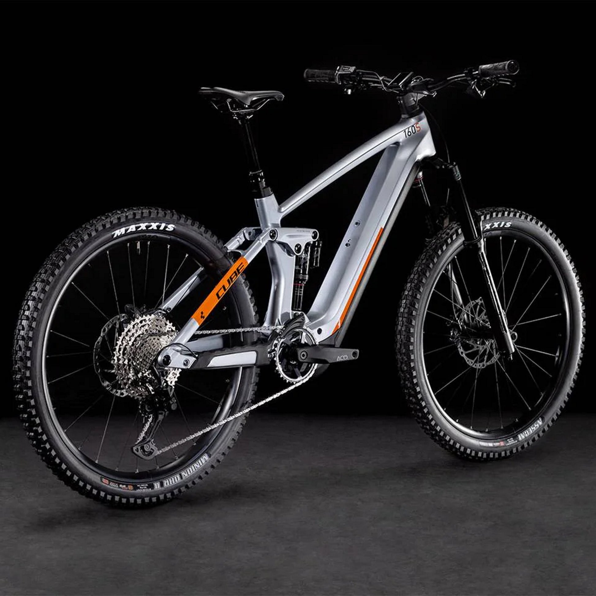 Cube Stereo Hybrid 160 HPC SL Electric Enduro Bike 750Wh Battery Polar –