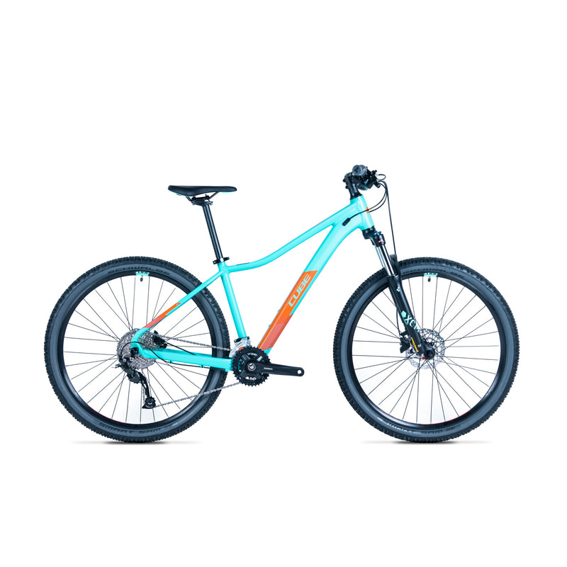 Cube Access WS Pro Women's Hardtail Mountain Bike Ice Blue 'n' Orange