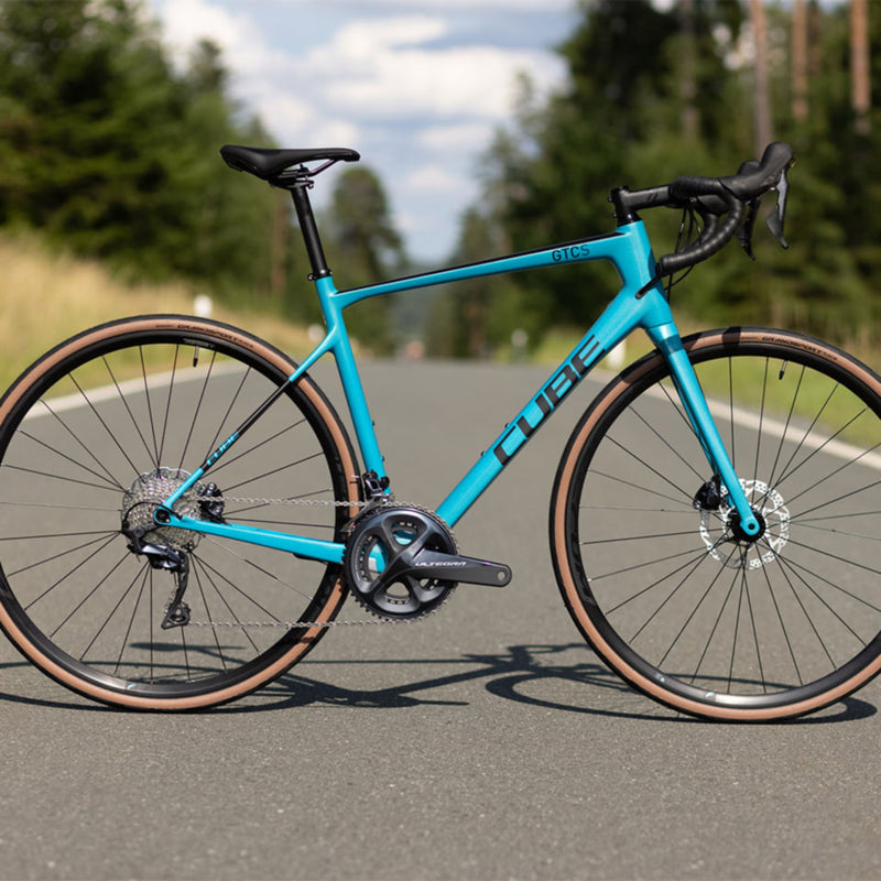 Cube Attain GTC SL Road Race Bike Teal Metal 'n' Carbon