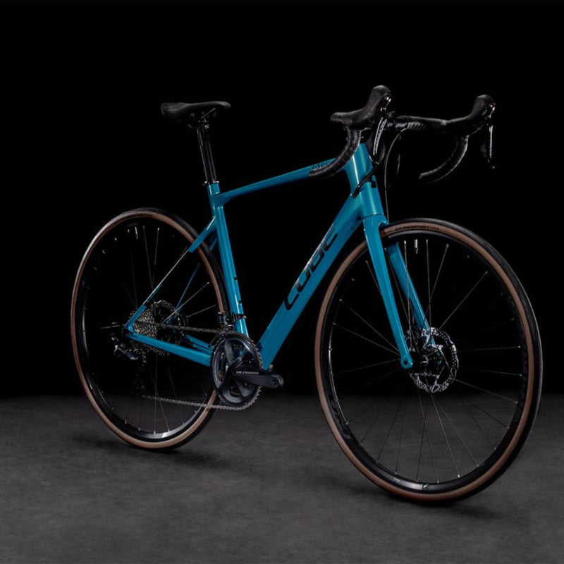 Cube Attain GTC SL Road Race Bike Teal Metal 'n' Carbon