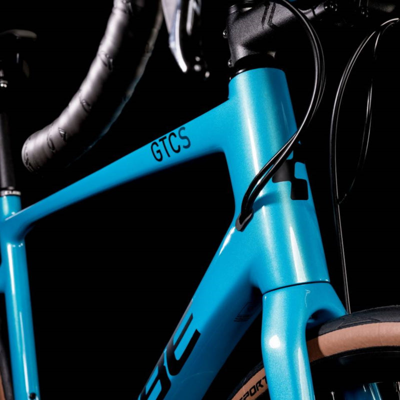 Cube Attain GTC SL Road Race Bike Teal Metal 'n' Carbon