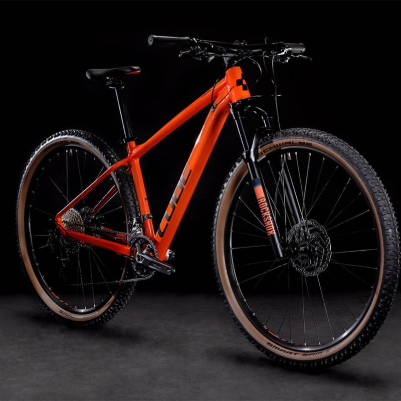 Cube Attention Hardtail Mountain Bike Burnt Orange 'n' Black