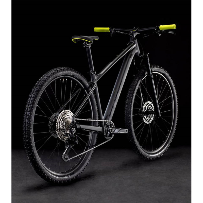 Cube Attention SL Hardtail Mountain Bike Grey 'n' Lime