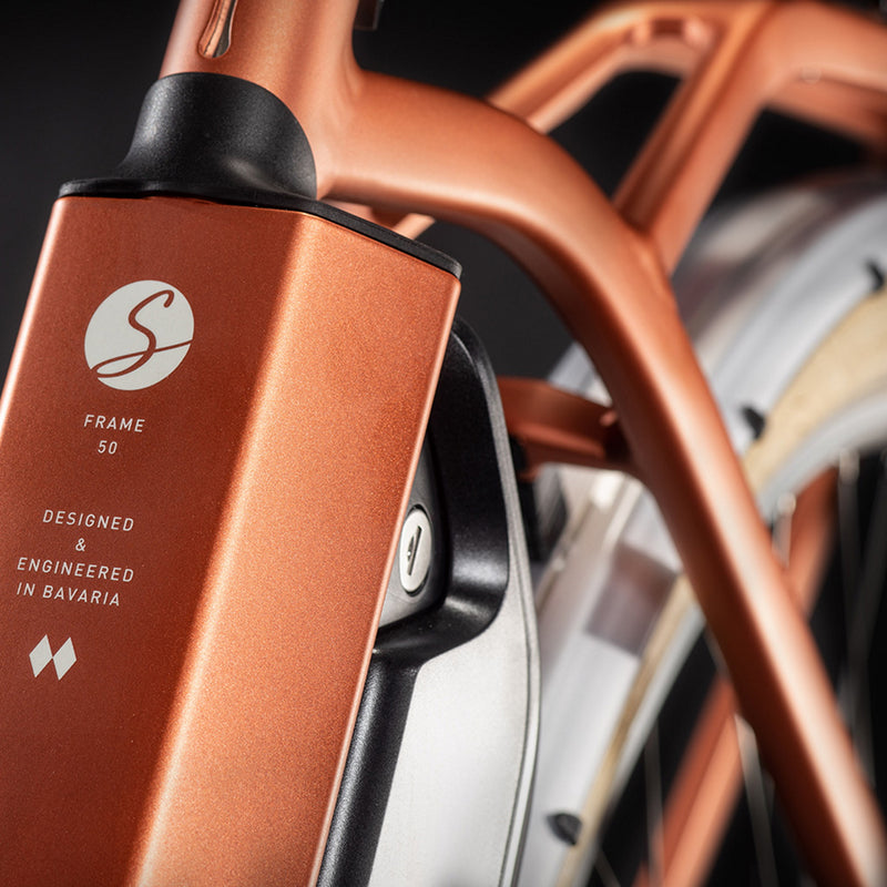Cube Ella Ride Hybrid Electric Bike 400wh Battery Rusty Orange 'n' Grey