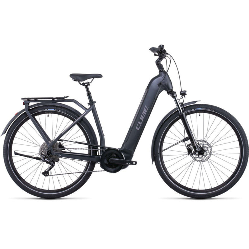 Cube Kathmandu Hybrid One Electric Bike 625Wh Battery Iridium 'n' Teak Easy Entry