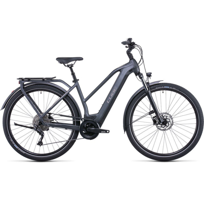 Cube Kathmandu Hybrid One Electric Bike 625Wh Battery Iridium 'n' Teak Trapeze