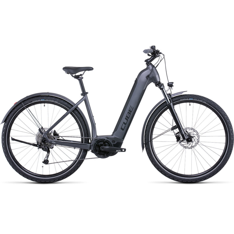 Cube Nuride Hybrid Performance 500 Allroad Easy Entry Electric Bike 504Wh Battery Graphite 'n' Black