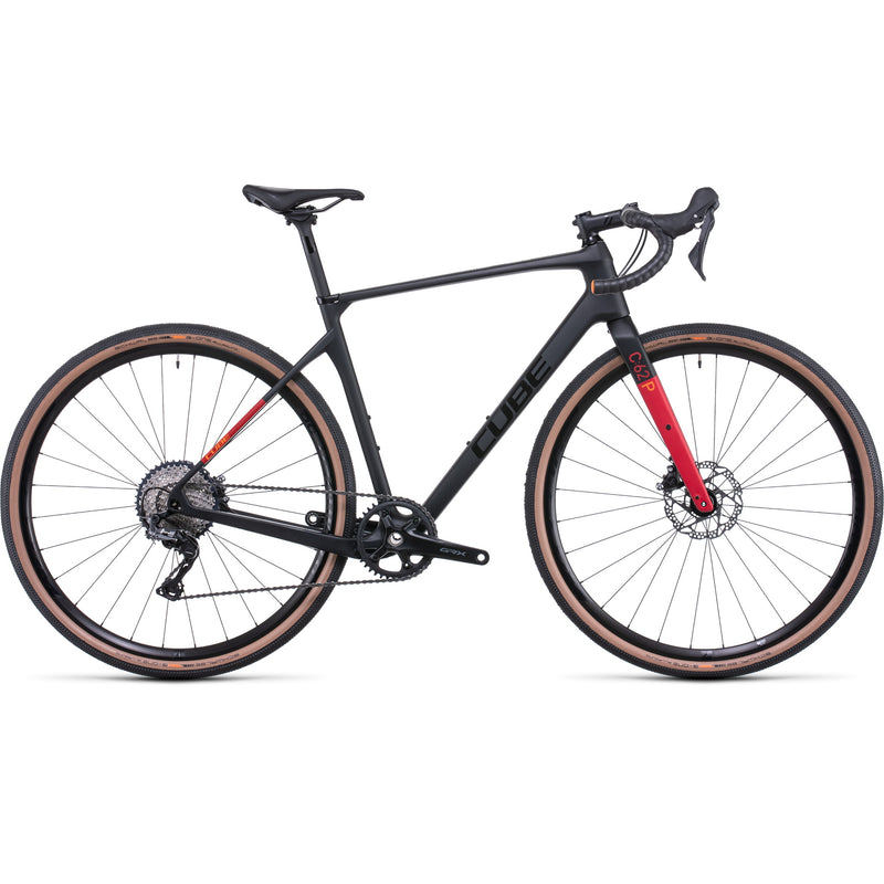 Cube Nuroad C:62 Pro Gravel Bike Carbon 'n' Red