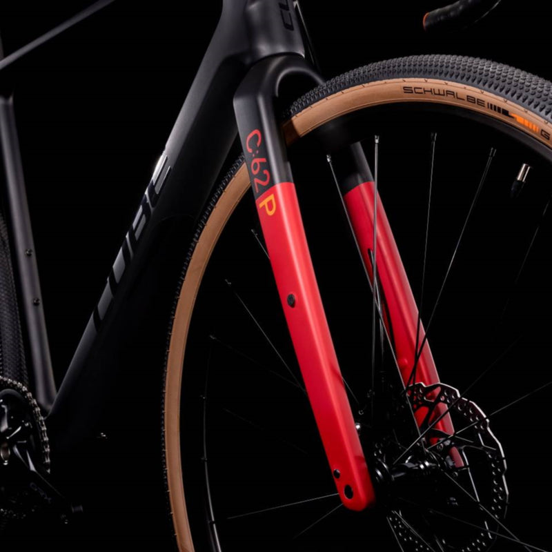 Cube Nuroad C:62 Pro Gravel Bike Carbon 'n' Red