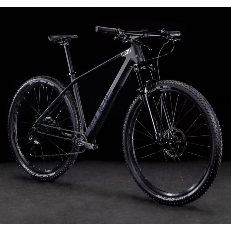 Cube Reaction C:62 One Cross Country Mountain Bike Carbon 'n' Grey